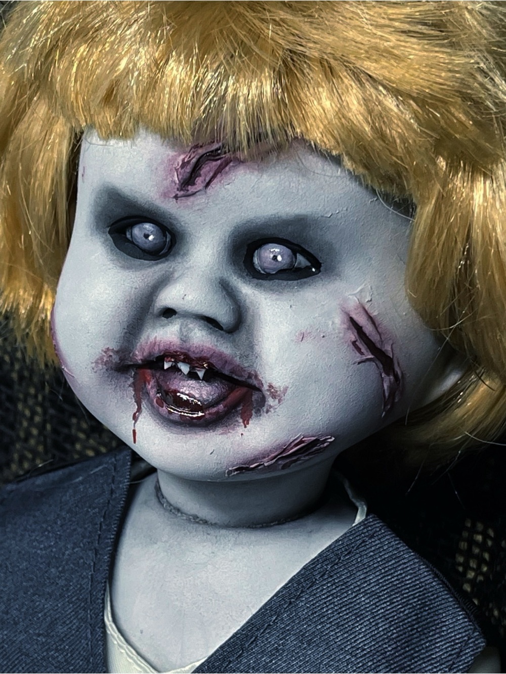 OOAK Creepy Odd 15” Zombie Gore Scary Slasher Halloween Horror Art Artist Doll